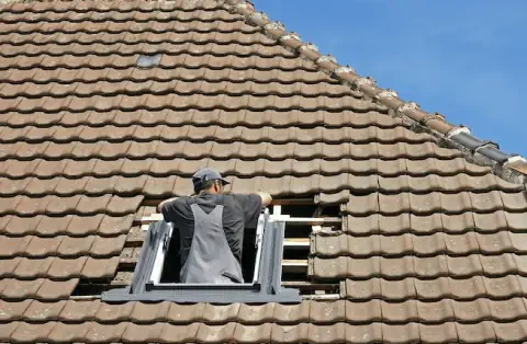 Pose de velux - Pugey